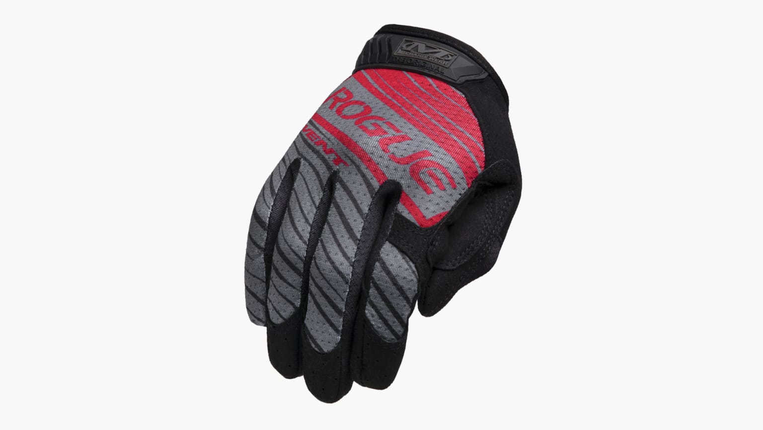 Rogue Mechanix Gloves V2 Black Red Rogue Fitness